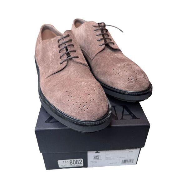 NWT Zegna Suede Loafers (12 US) main image 6